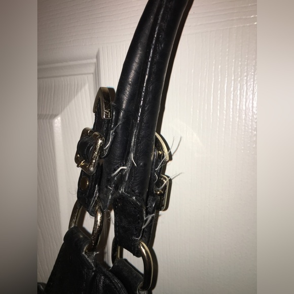 REBECCA MINKOFF: Soft Leather Satchel - Picture 12 of 13